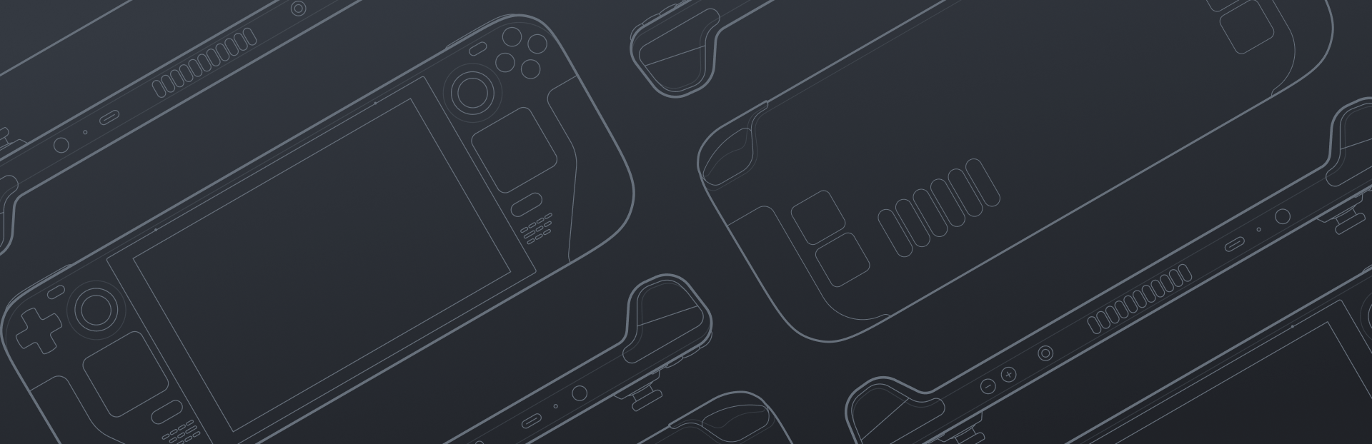 Steam Deck Wireframe